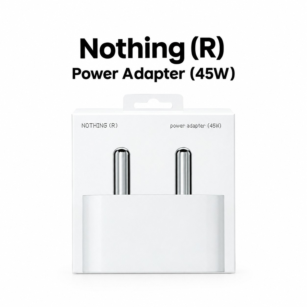 NOTHING POWER 45W FAST CHARGER – USB-C PD 3.0