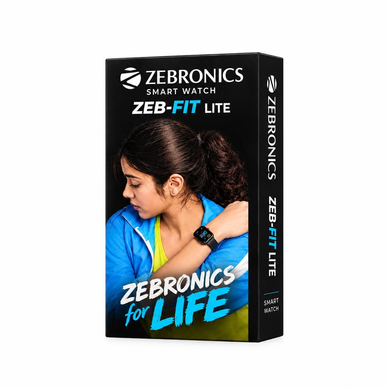 ZEBRONICS ICONIC LITE AMOLED SMARTWATCH WITH BLUETOOTH CALLING with AMOLED