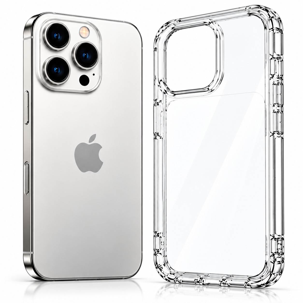 KEEPHONE Guard Pro Series UltraSlim Crystal Clear Transparent Anti-Yellow Phone Case