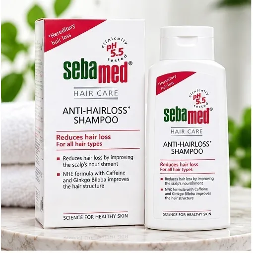 Sebamed Anti-Hairloss Shampoo pH 5.5 with Caffeine & Ginkgo Biloba